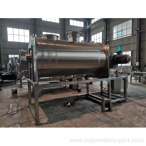 Horizontal Dry Salt Powder Plough Coulter Mixer